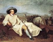 Goethe in The Roman Campagna iuh johan